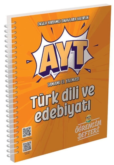 AYT Türk Dili ve Edebiyatı Öğrencim Defteri Murat Yayınları Panda Fotokopi & Baskı Merkezi