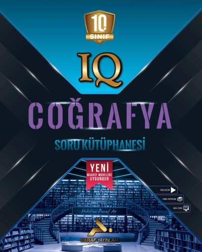 10. Sınıf Coğrafya Soru Kütüphanesi Paraf Yayınları