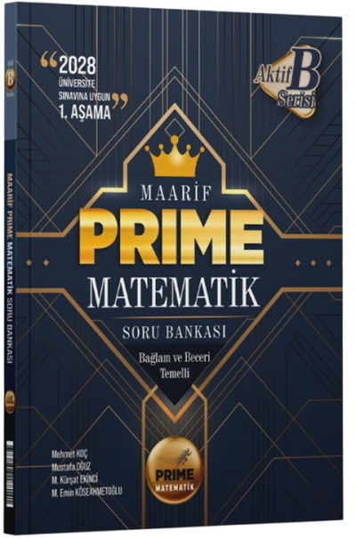 2028 TYT Maarif Prime Matematik Soru Bankası Aktif Öğrenme Panda Fotokopi & Baskı Merkezi