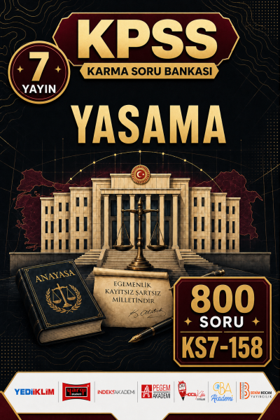 Yasama 7 Yayın 800 Soru Panda Fotokopi & Baskı Merkezi
