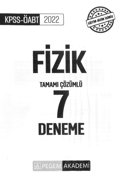 TAMAMI ÇÖZÜMLÜ 7 DENEME