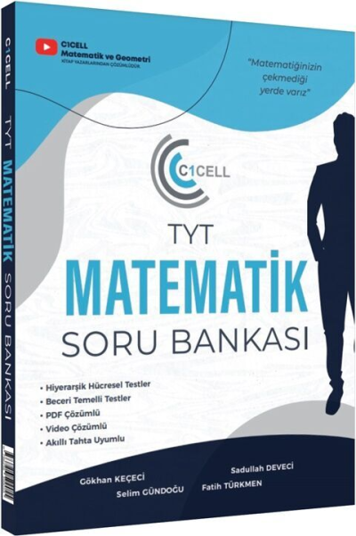 TYT Matematik Soru Bankası C1cell Yayınları Panda Fotokopi & Baskı Merkezi