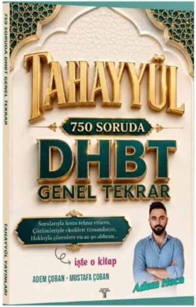 Tahayyül DHBT 750 Soruda Genel Tekrar Tahayyül Yayınları Panda Fotokopi & Baskı Merkezi