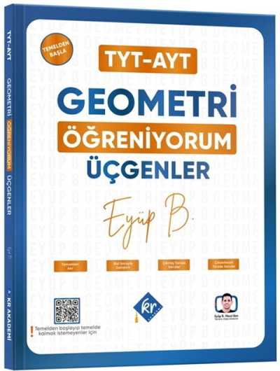 YKS TYT AYT Geometri Öğreniyorum Üçgenler Eyüp Boncuk KR Akademi Panda Fotokopi & Baskı Merkezi