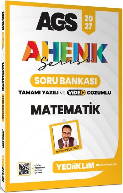 MEB-AGS Sayısal Yetenek Matematik Soru Bankası Çözümlü Ahenk Serisi Mehmet Bilge Yıldız Yediiklim Yayınları Panda Fotokopi & Baskı Merkezi
