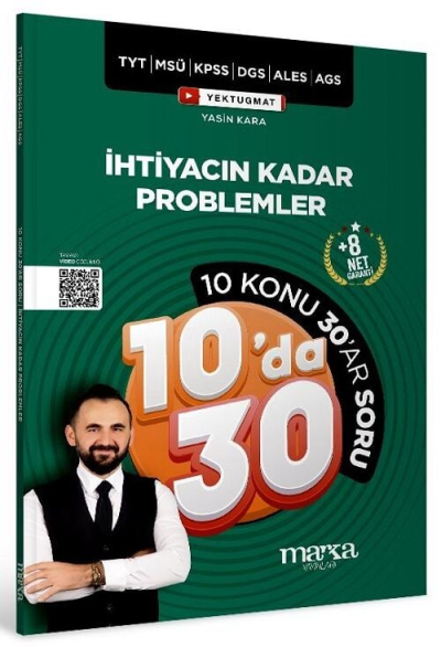 İhtiyacın Kadar Problemler Kampı 10 da 30 Soru Bankası Çözümlü Marka Yayınları Panda Fotokopi & Baskı Merkezi