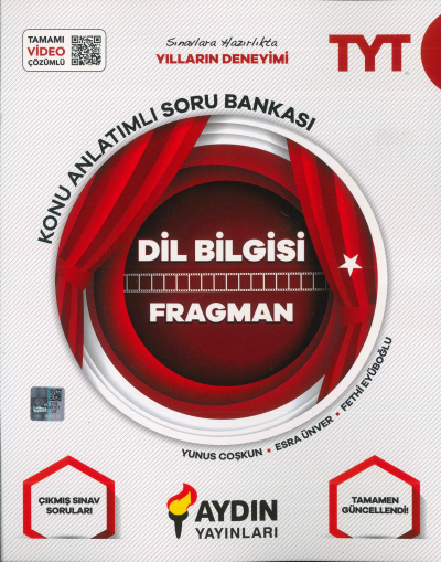 TYT Dil Bilgisi Soru Bankası Aydın Yayınları Panda Fotokopi & Baskı Merkezi