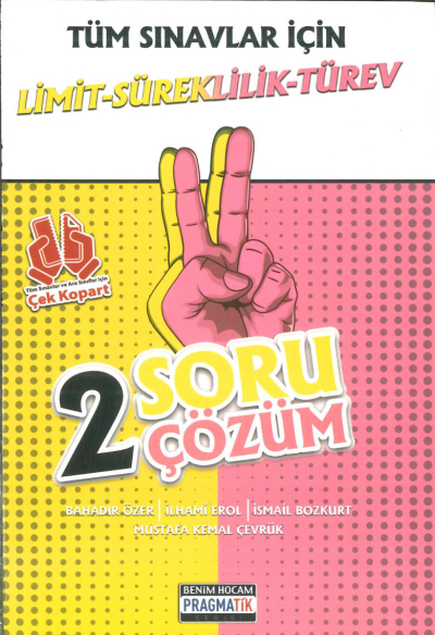 LİMİT SÜREKLİLİK TÜREV 2 SORU 2 ÇÖZÜM FASİKÜL Panda Fotokopi & Baskı Merkezi