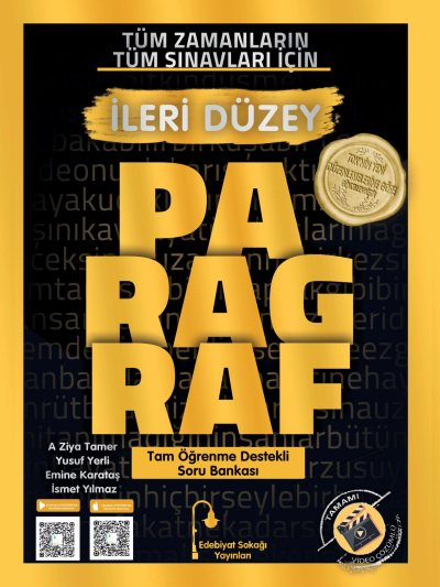 Paragraf İleri Düzey Soru Bankası Edebiyat Sokağı Panda Fotokopi & Baskı Merkezi