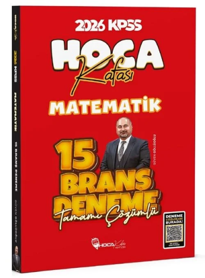 2026 KPSS Matematik 15 Deneme Çözümlü Hoca Kafası Yayınları Panda Fotokopi & Baskı Merkezi