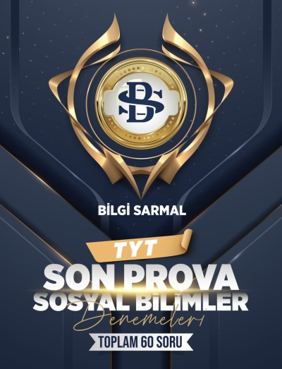 TYT Sosyal Bilimler 60 Deneme Son Prova Bilgi Sarmal Yayınları Panda Fotokopi & Baskı Merkezi