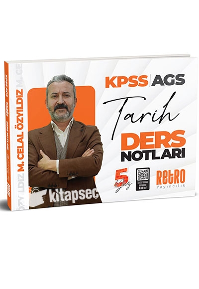 2026 KPSS AGS Genel Kültür Tarih Ders Notları Retro Yayıncılık Panda Fotokopi & Baskı Merkezi