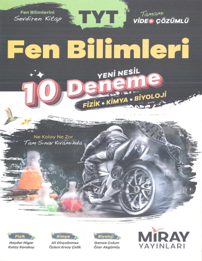 2021 TYT Fen Bilimleri 10x20 Deneme Panda Fotokopi & Baskı Merkezi