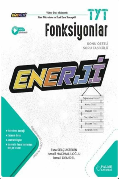 TYT Enerji Fonksiyonlar Konu Özetli Soru Fasikülü Panda Fotokopi & Baskı Merkezi