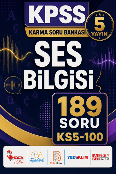 Ses Bilgisi 5 Yayın 189 Soru