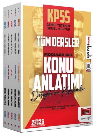 Yargı Yayınları 2025 KPSS Genel Yetenek Genel Kültür Konu Anlatımlı MATEMATİK