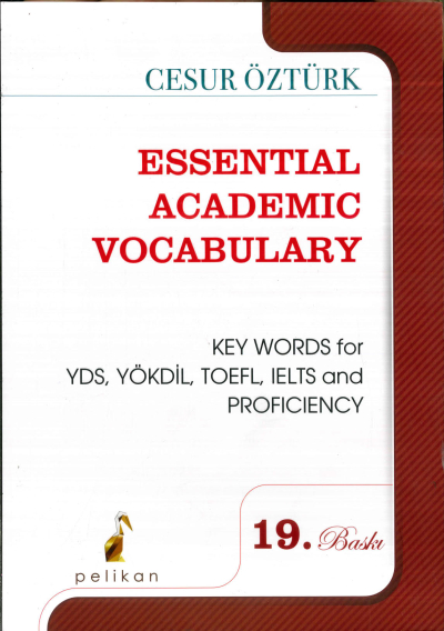Essential Academic Vocabulary Cesur Öztürk Panda Fotokopi & Baskı Merkezi