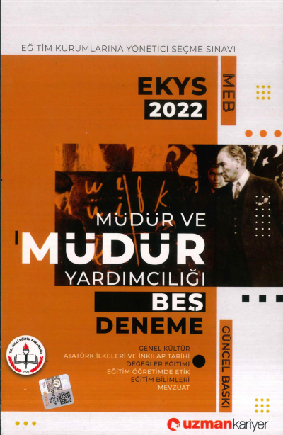 MÜDÜR VE MÜDÜR YARDIMCILIĞI 5 DENEME