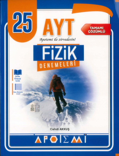 AYT Fizik 25 li Denemeleri Apotemi Yayınları