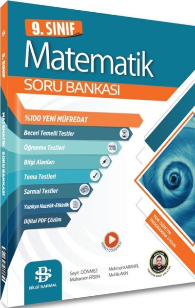 9. Sınıf Matematik Soru Bankası Bilgi Sarmal Yayınları Panda Fotokopi & Baskı Merkezi