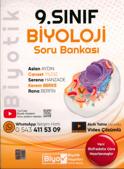 9. Sınıf Biyoloji Soru Bankası Biyotik Yayınları Panda Fotokopi & Baskı Merkezi