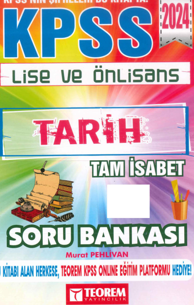 TARİH TAM İSABET SORU BANKASI Panda Fotokopi & Baskı Merkezi