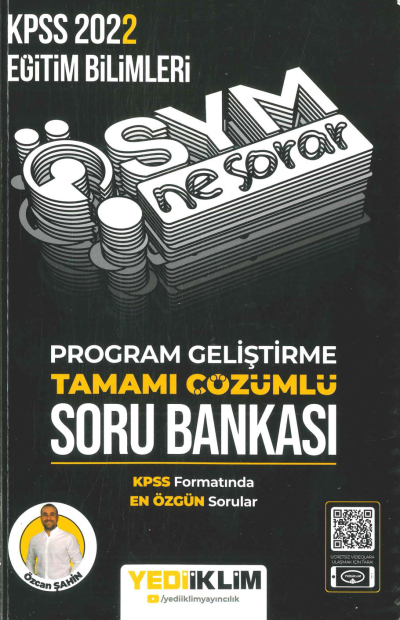ÖSYM NE SORAR PROGRAM GELİŞTİRME SORU BANKASI ÇÖZÜMLÜ