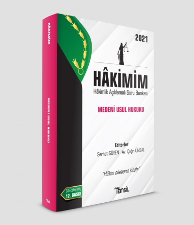 HAKİMİM MEDENİ USUL HUKUKU HAKİMLİK AÇIKLAMALI SORU BANKASI Panda Fotokopi & Baskı Merkezi