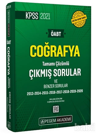 COĞRAFYA TAMAMI ÇÖZÜMLÜ ÇIKMIŞ SORULAR VE BENZER SORULAR (2013-2021) Panda Fotokopi & Baskı Merkezi