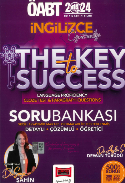 ÖABT İNGİLİZCE THE KEY TO SUCCESS SORU BANKASI ÇÖZÜMLÜ