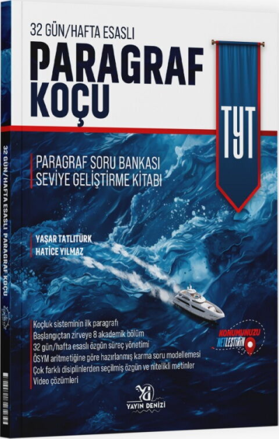 TYT Paragraf Koçu Soru Bankası Yayın Denizi Panda Fotokopi & Baskı Merkezi