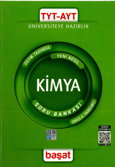 TYT AYT Kimya Soru Bankası Başat Yayınları