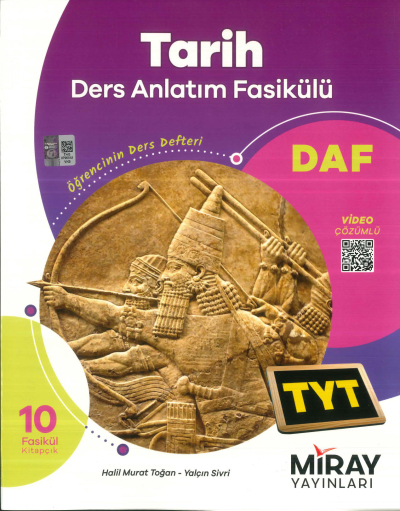 TYT Tarih Ders Anlatım Fasikülleri Miray Yayınları Panda Fotokopi & Baskı Merkezi