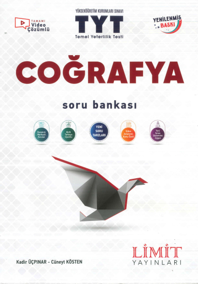 TYT Coğrafya Soru Bankası Limit Yayınları Panda Fotokopi & Baskı Merkezi