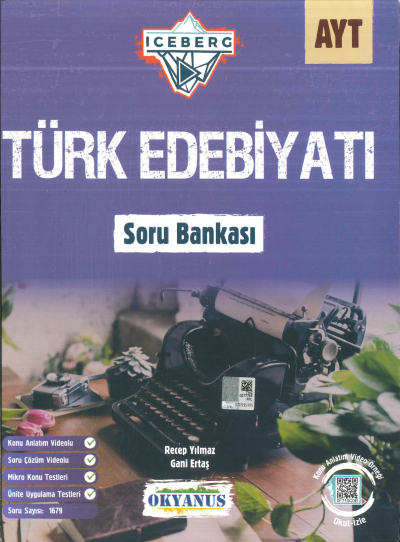 AYT ICERBERG TÜRK EDEBİYATI SORU BANKASI Panda Fotokopi & Baskı Merkezi