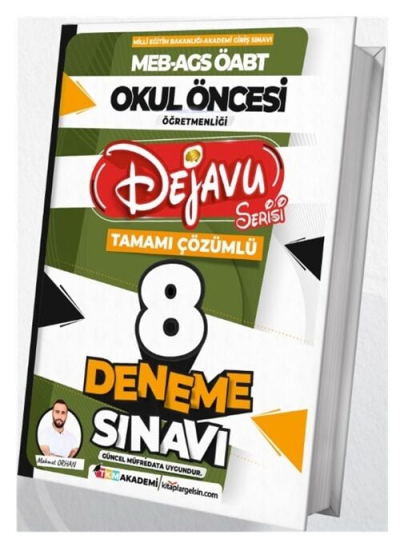 2025 MEB-AGS ÖABT Okul Öncesi Öğretmenliği Dejavu 8 Deneme Çözümlü TKM Akademi
