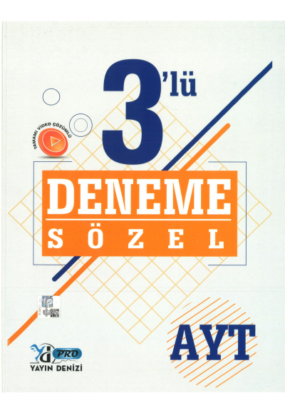 AYT Sözel 3 lü Deneme Video Çözümlü Panda Fotokopi & Baskı Merkezi