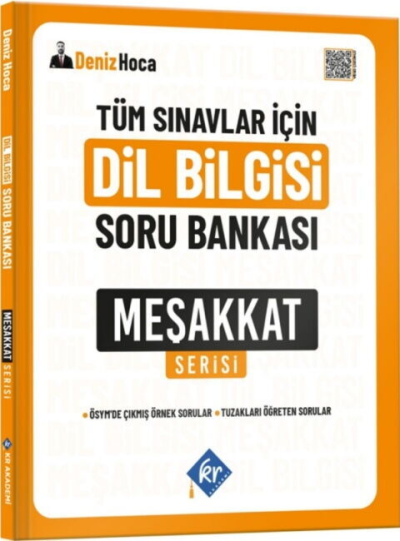 Deniz Hoca Tüm Sınavlar İçin Meşakkat Serisi Dil Bilgisi Soru Bankası KR Akademi Panda Fotokopi & Baskı Merkezi