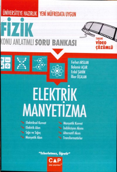 TYT-AYT FİZİK ELEKTRİK MANYETİZMA KONU ANLATIMLI SORU BANKASI