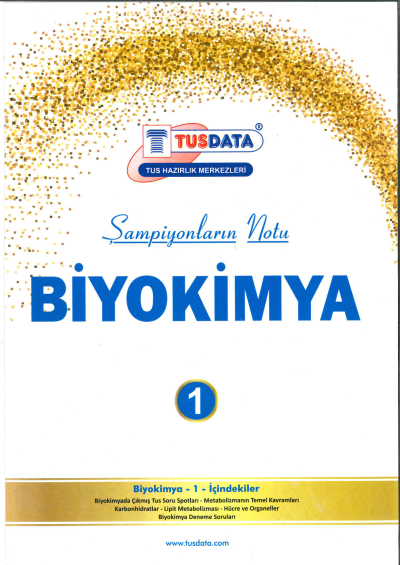 Biyokimya 1 Şampiyonların Notu Tusdata Panda Fotokopi & Baskı Merkezi