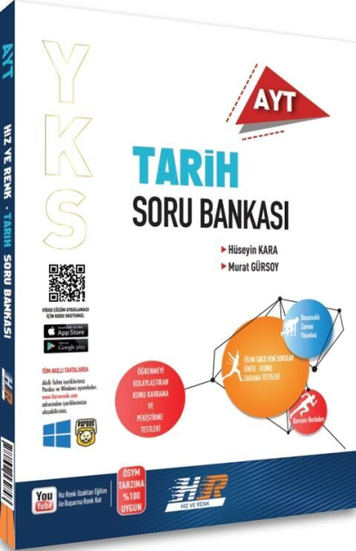 AYT Tarih Soru Bankası Hız ve Renk Panda Fotokopi & Baskı Merkezi