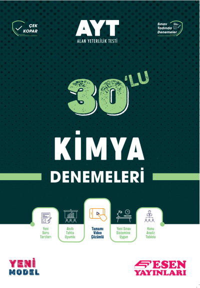 AYT 30'lu Kimya Denemeleri Panda Fotokopi & Baskı Merkezi