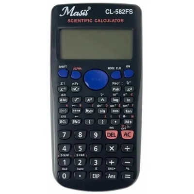 Masis CL-582FS Bilimsel Hesap Makinesi Panda Fotokopi & Baskı Merkezi