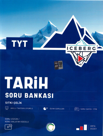 TYT ICEBERG Tarih Soru Bankası Orta Düzey Panda Fotokopi & Baskı Merkezi