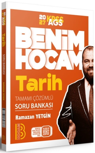 KPSS AGS Tarih Tamamı Çözümlü Soru Bankası Benim Hocam Yayınları Panda Fotokopi & Baskı Merkezi