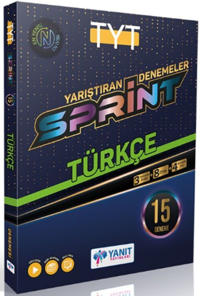 TYT Türkçe Sprint 15 Deneme Yanıt Yayınları Panda Fotokopi & Baskı Merkezi