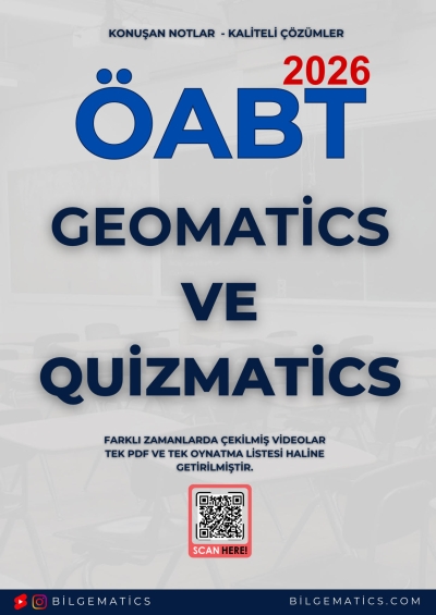 BilgeMatics Hüseyin Hoca ÖABT Geomatics ve Wuizmatics Panda Fotokopi & Baskı Merkezi