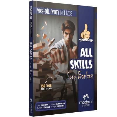 YKS DİL Thumbs Up All Skills Soru Bankası Modadil Yayınları Panda Fotokopi & Baskı Merkezi