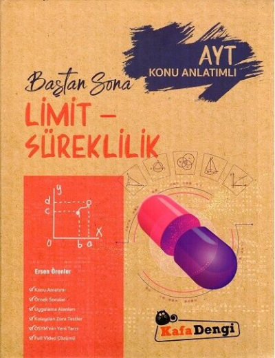 AYT Limit Süreklilik Baştan Sona Konu Anlatımlı Kafa Dengi Yayınları Panda Fotokopi & Baskı Merkezi