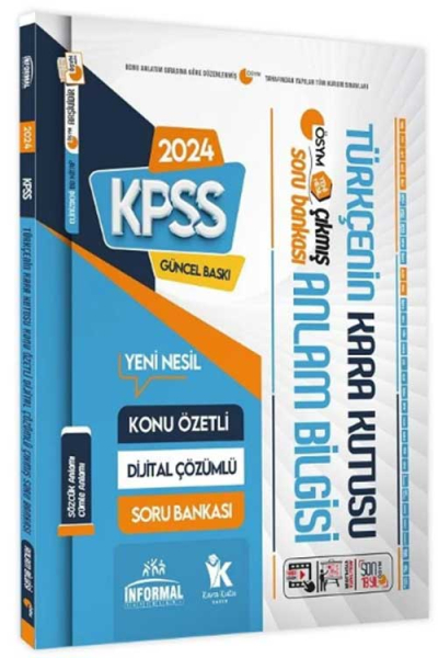 TÜRKÇENİN KARA KUTUSU ANLAM BİLGİSİ ÇIKMIŞ SORU BANKASI Panda Fotokopi & Baskı Merkezi